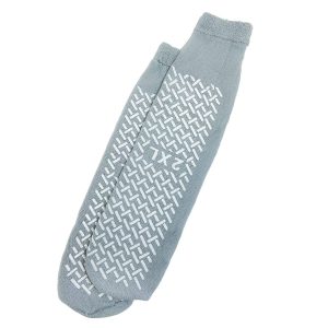 grey hospital socks