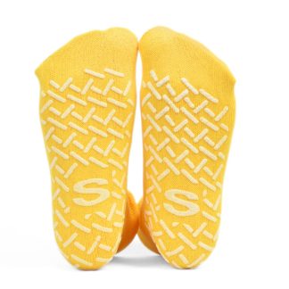 Fall Prevention Slipper Socks Small (Packs of 5 Pairs)