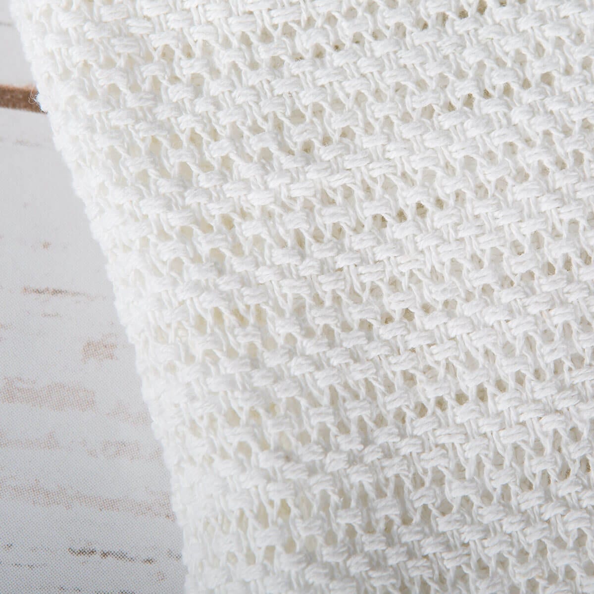 Cellular large cellular blanket for single beds Interweave Healthcare