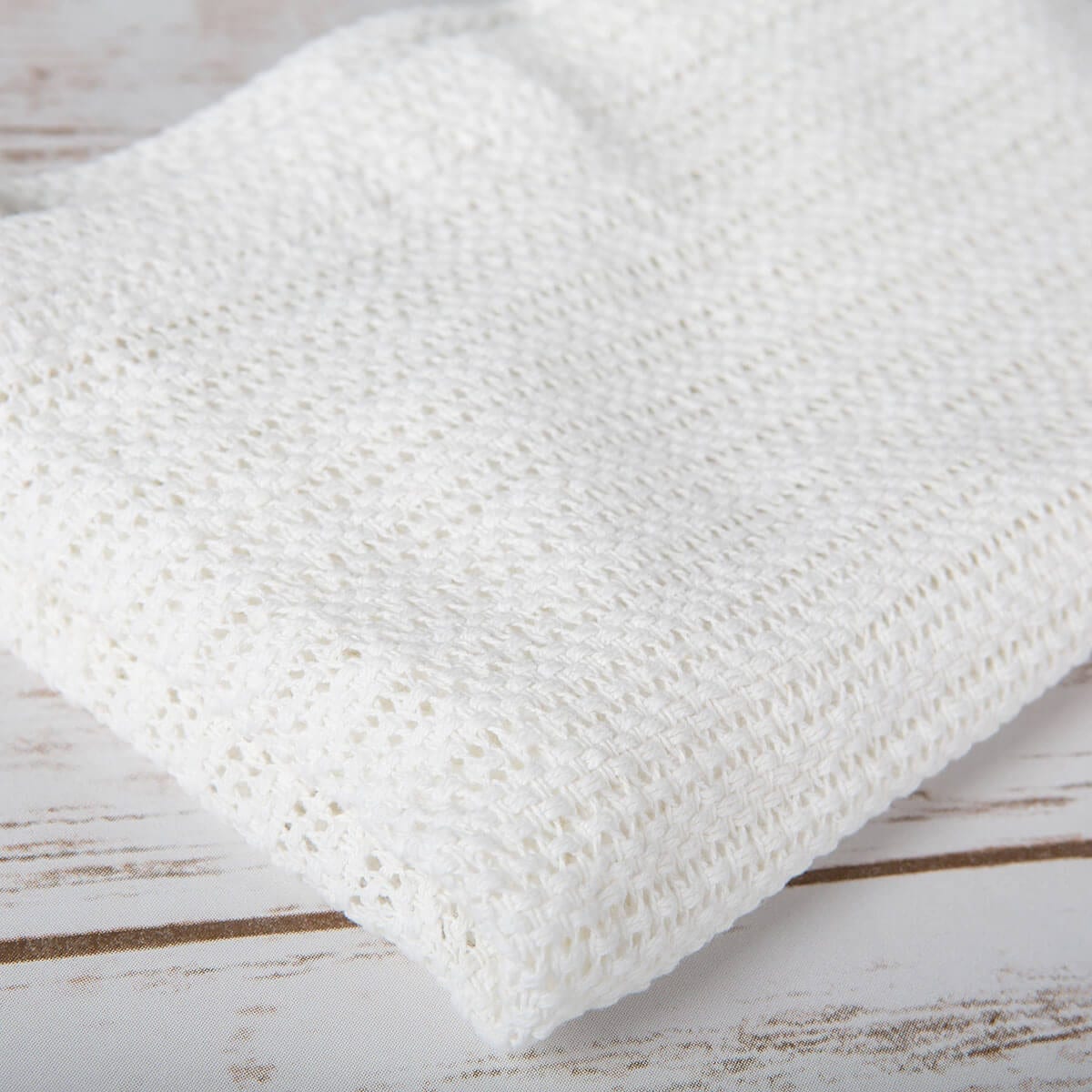 Cellular large cellular blanket for single beds Interweave Healthcare