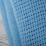coloured cellular blankets