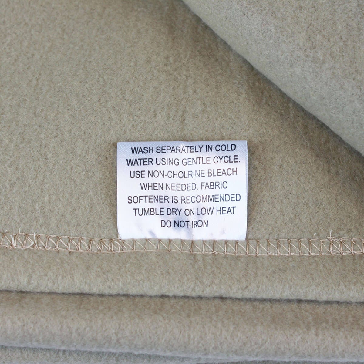 Polar Tan Brown Fleece Blanket Polar Fleece Interweave Healthcare