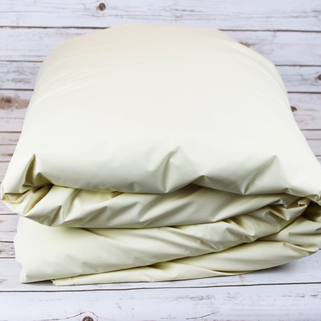 Waterproof double duvet for healthcare use Interweave Healthcare