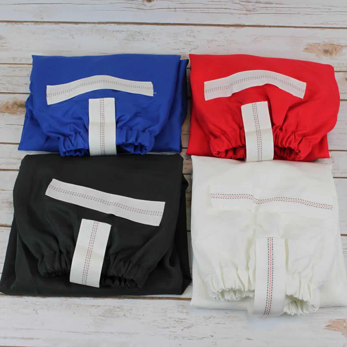 Hospital laundry bags in polyester with loops Interweave Healthcare