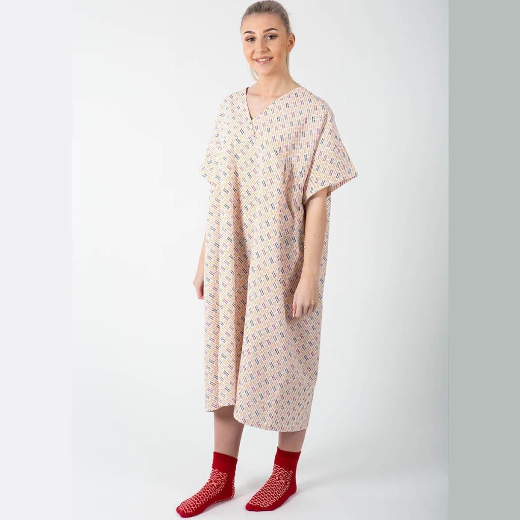 Hospital nighties for female patients Interweave Healthcare