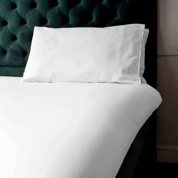 POLYCOTTON DUVET COVER WHITE S&D - DC400137198