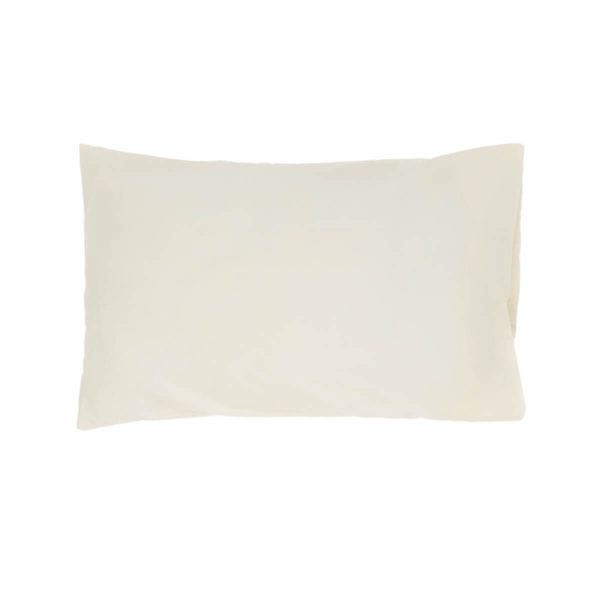 POLYCOTTON EASYCARE PILLOWCASE CREAM - PC000