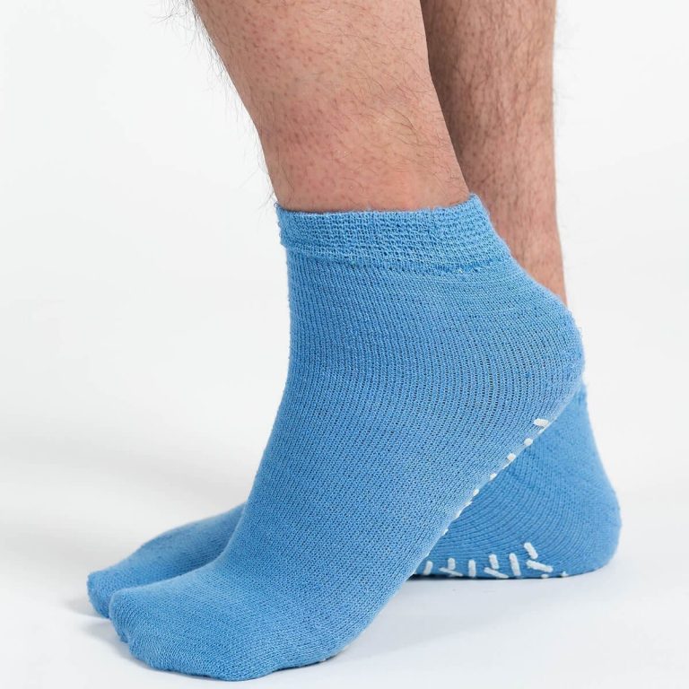 Hospital Grip Socks Worn Blue Socks In Hospital? Interweave