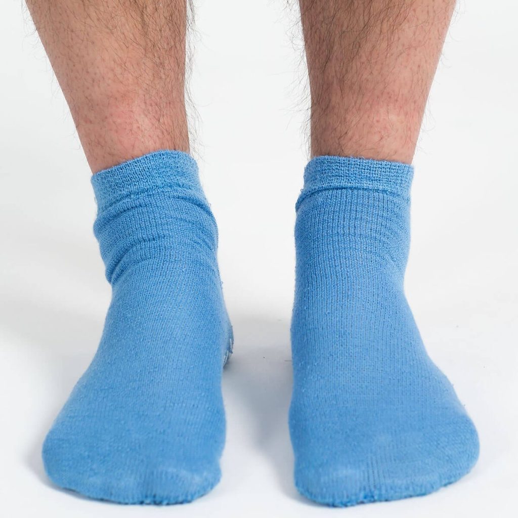 Hospital Grip Socks Worn Blue Socks In Hospital? Interweave