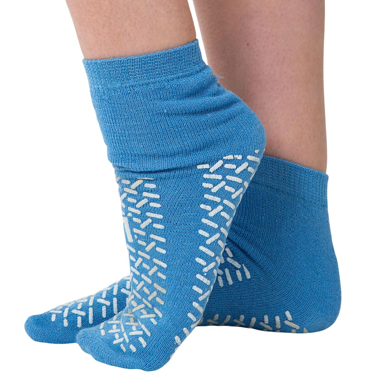 Large Gripper Socks With Tread Both Sides