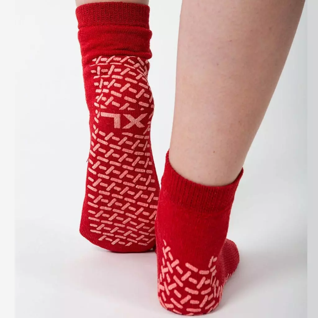 XL Non Slip Socks For The Elderly & Patients Interweave Healthcare
