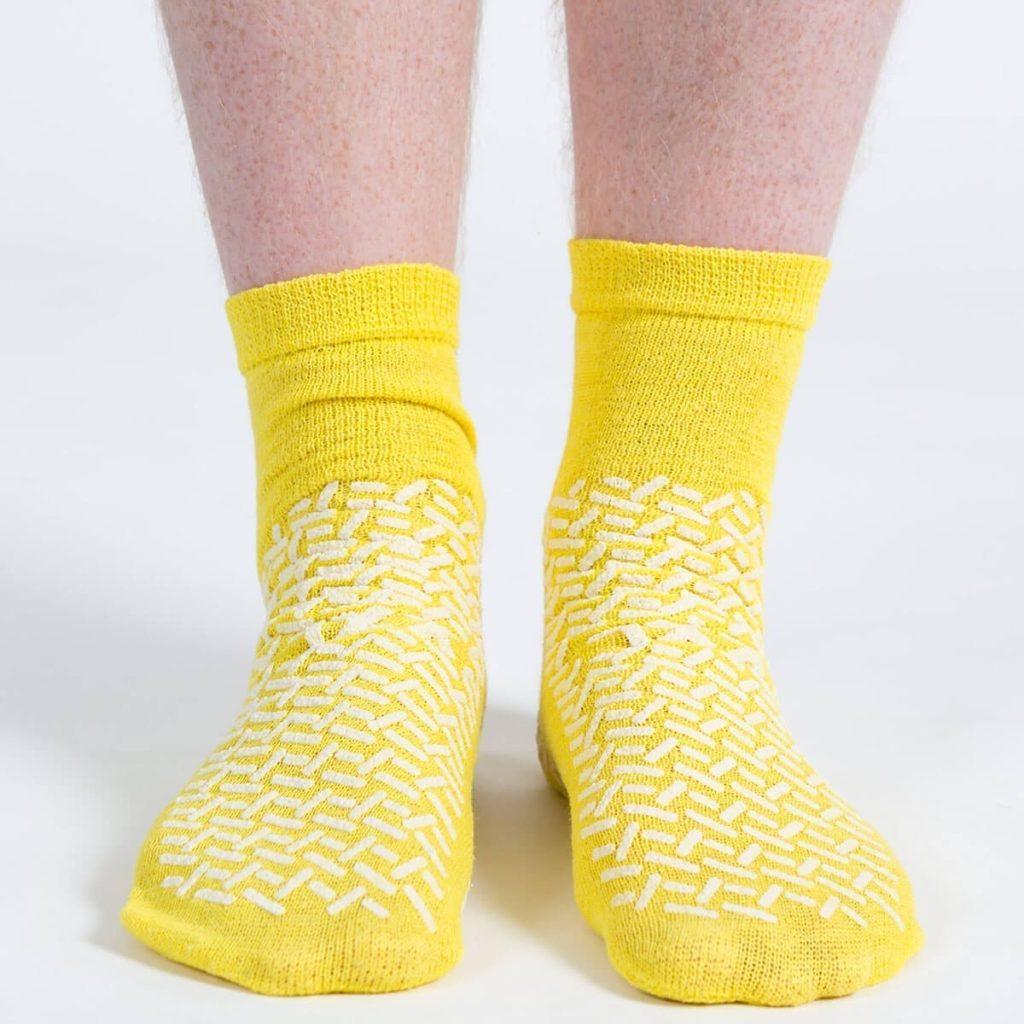 XL Non Slip Socks For The Elderly & Patients Interweave Healthcare