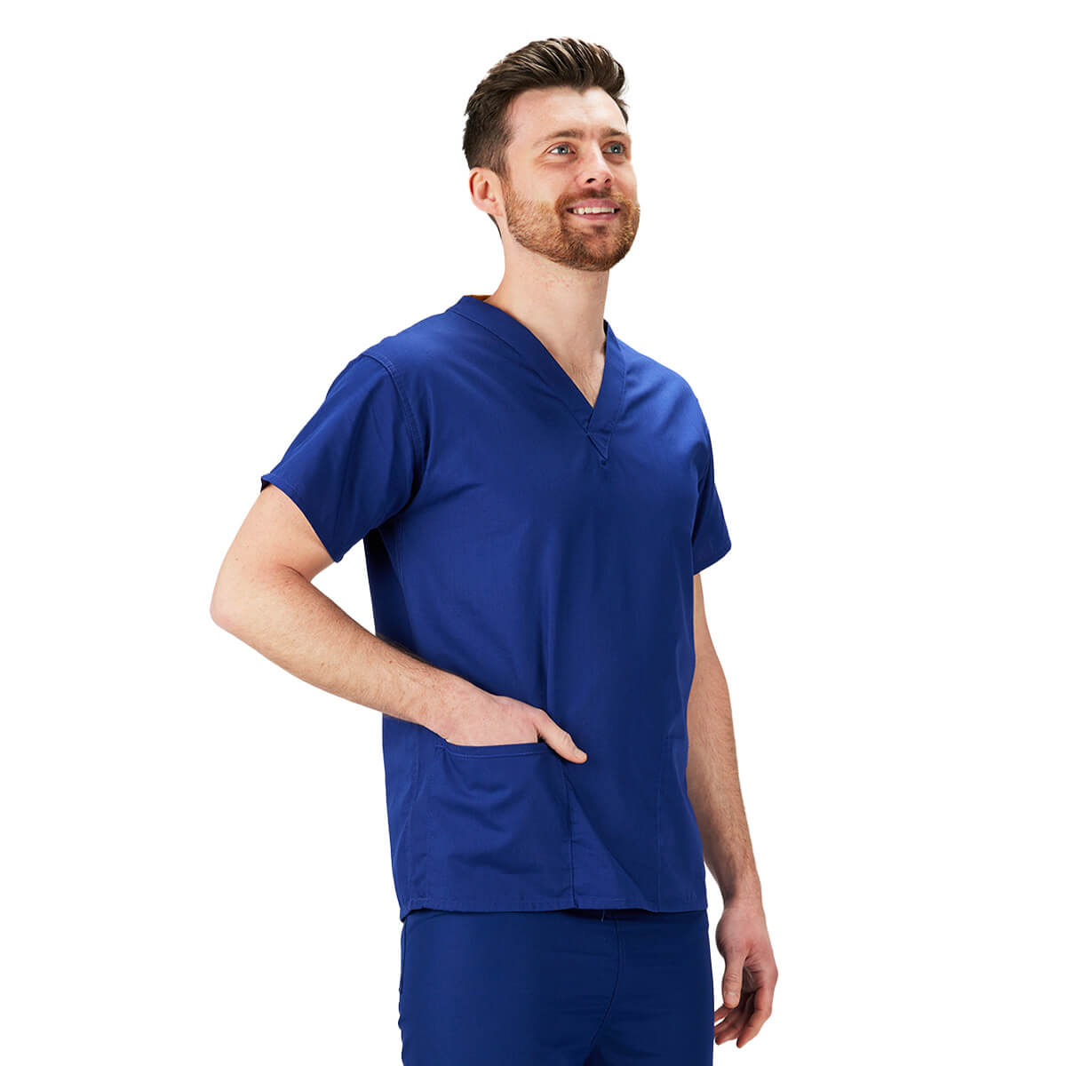 Cobalt Scrubs Tops, Unisex Scrubs