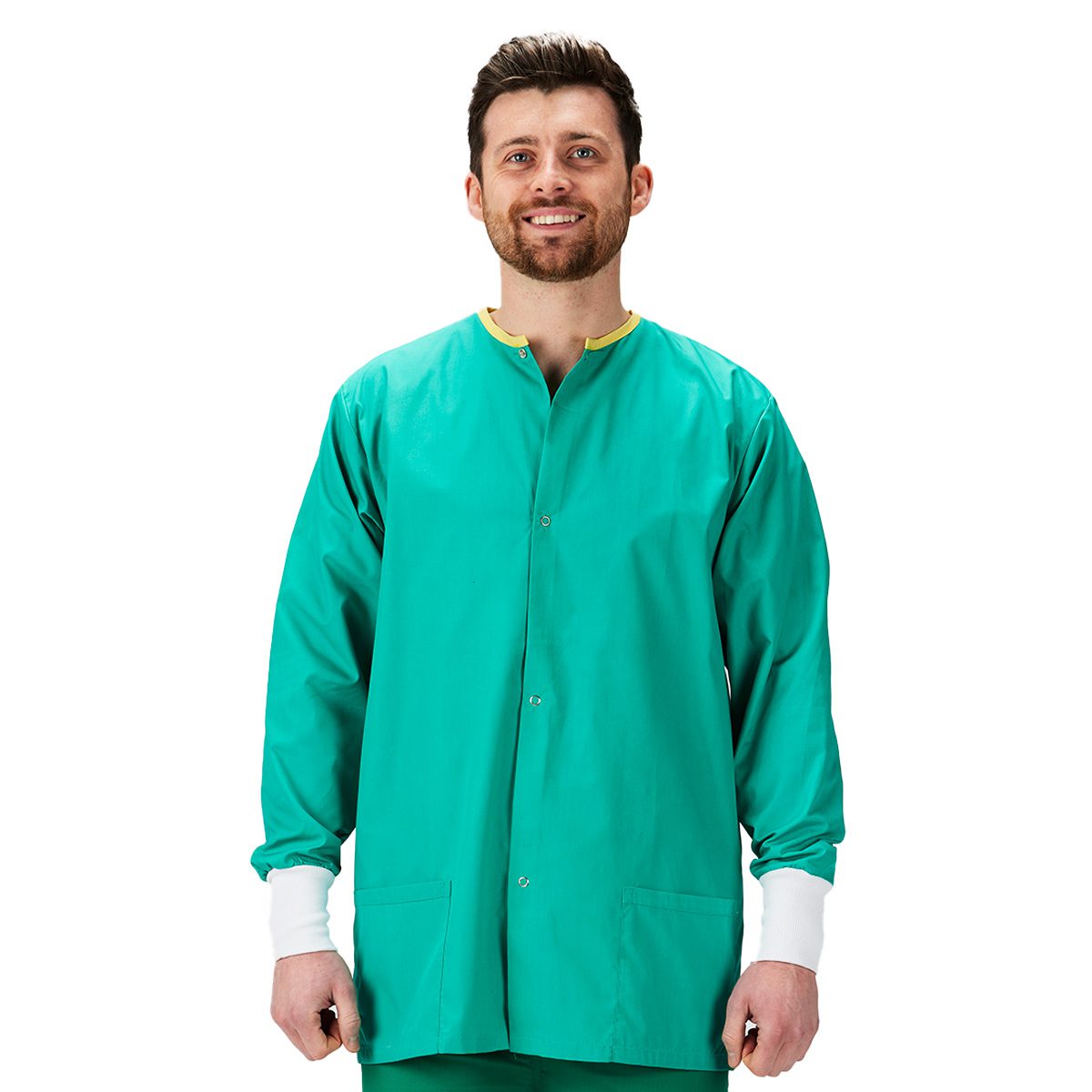 Warm up sales scrub jacket