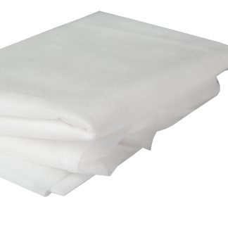 Non Woven Disposable Flat Sheet Single Bed (Pack of 10)