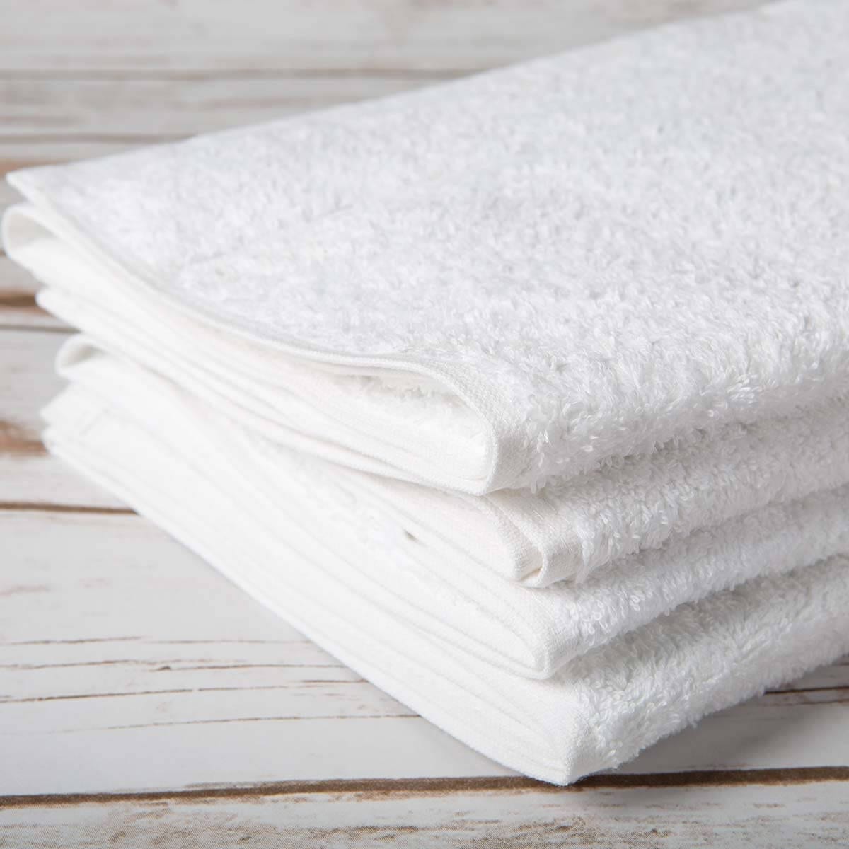 Hotel Quality Hand Towels White Cotton Towels Interweave Healthcare