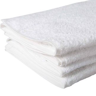 white bath sheet towels