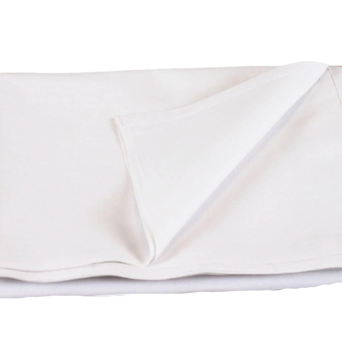 Cotton rich flat draw sheet