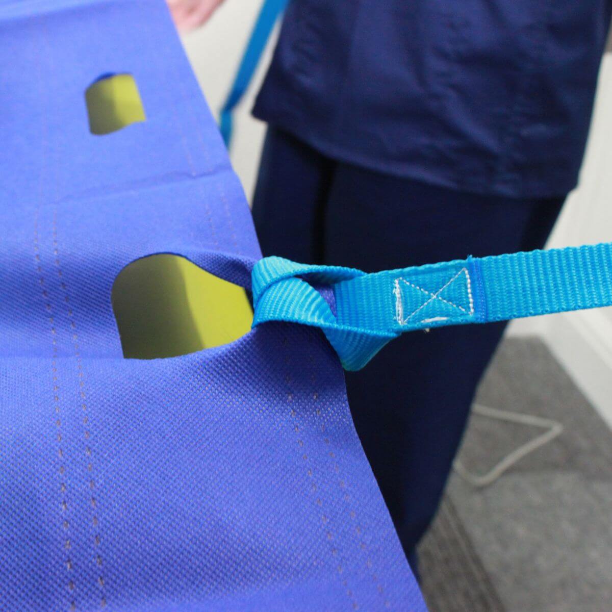 slide sheet extension strap