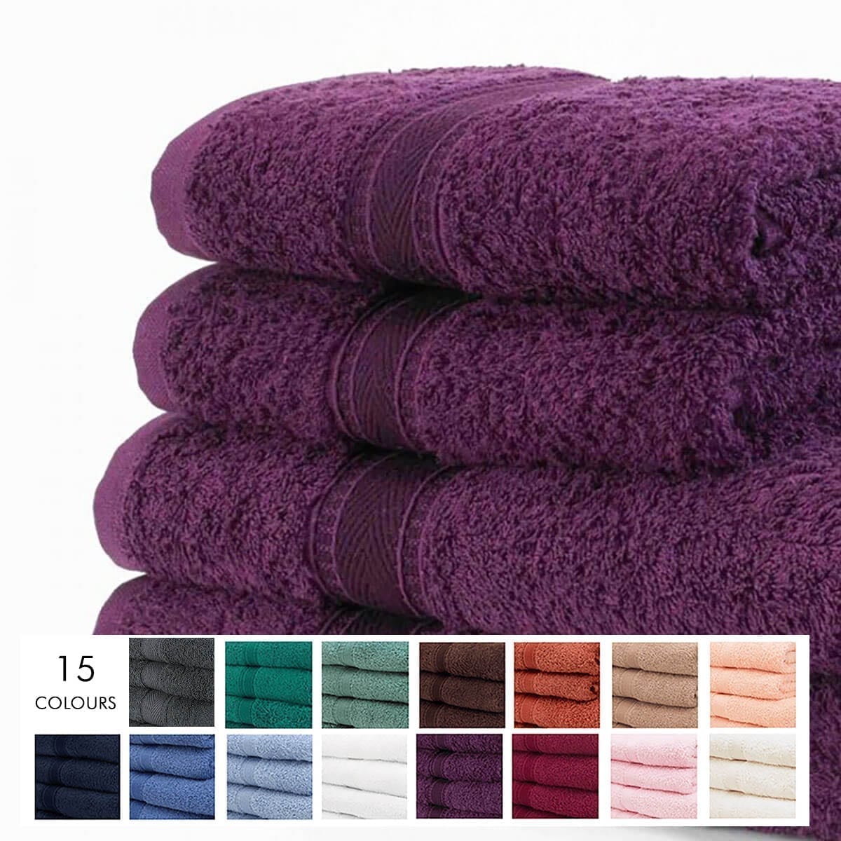 towel colours for bathroom