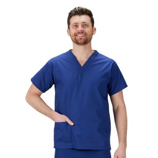 Scrubs Tunic Top Cobalt