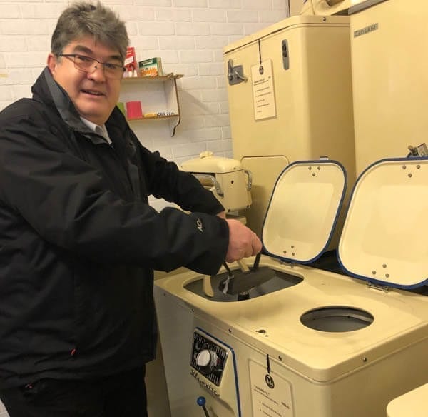Ada twin tub washing machines at Calderdale Industrial Museum