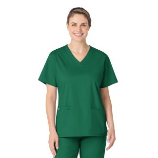 WonderWORK Women's V Neck Scrub Top