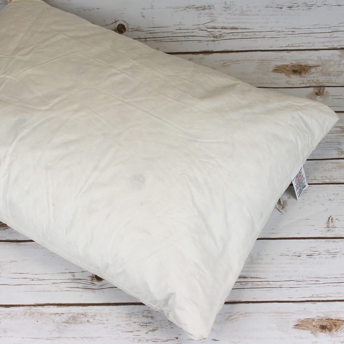 curled feather pillows