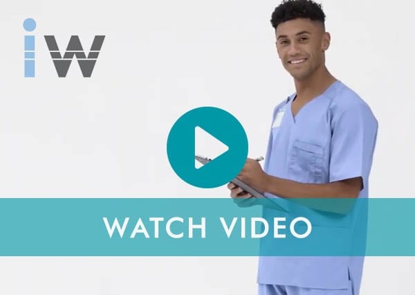WonderWORK Mens V Neck Scrub Top