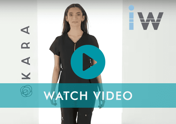 Kara Edit Amor Zip Scrub Top & Magna Jogger Trousers