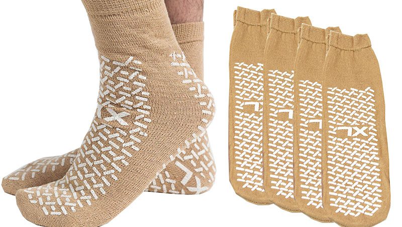 Buy non slip socks in packs of 5 pairs