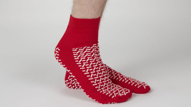 Fall prevention socks