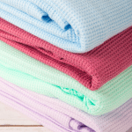 Coloured cellular blankets