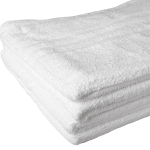 White towels
