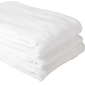 White cellular blanket
