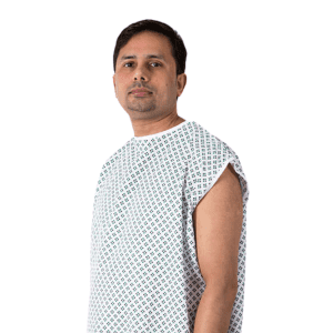 popper hospital gown