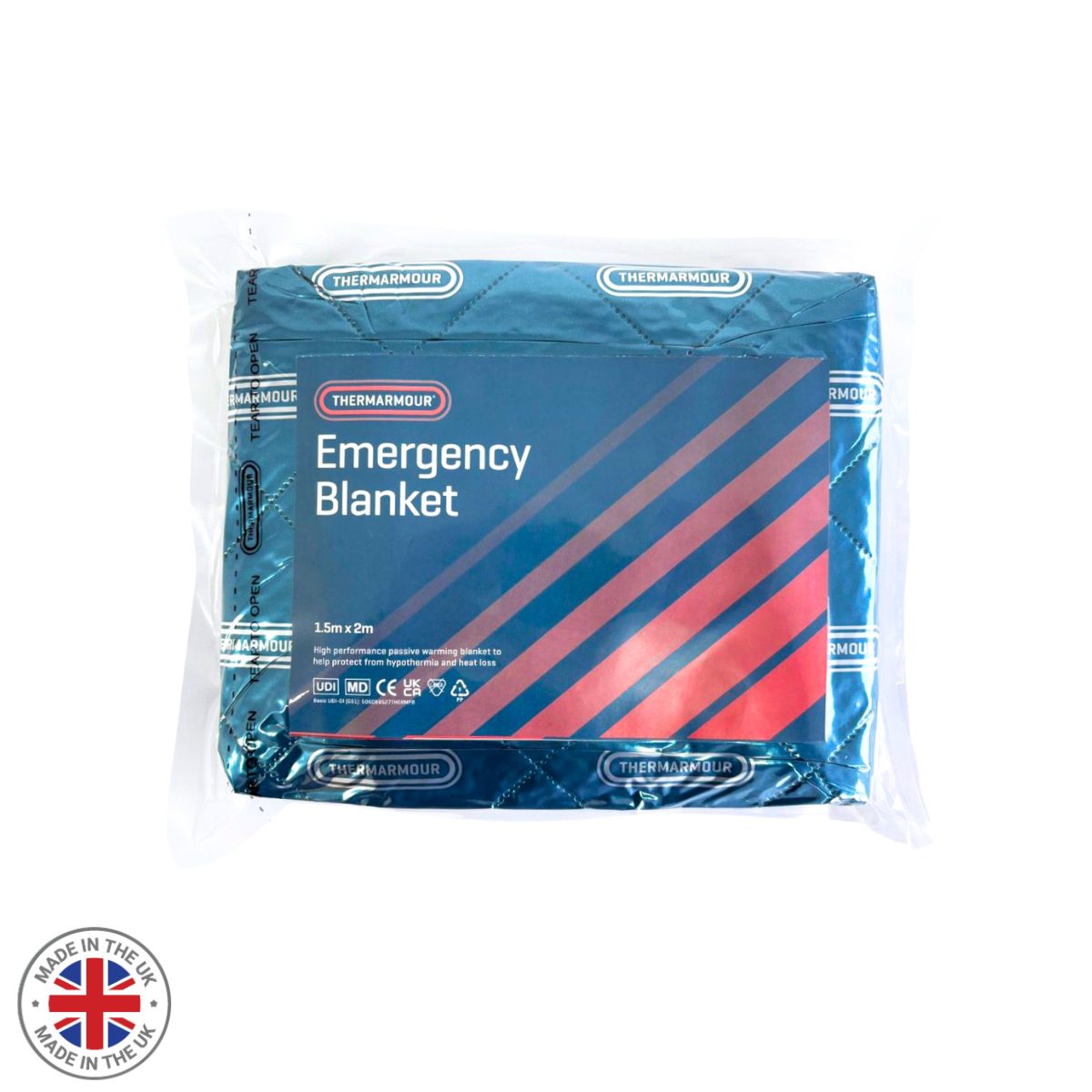 THERMARMOUR Emergency Blanket 1.5m x 2m